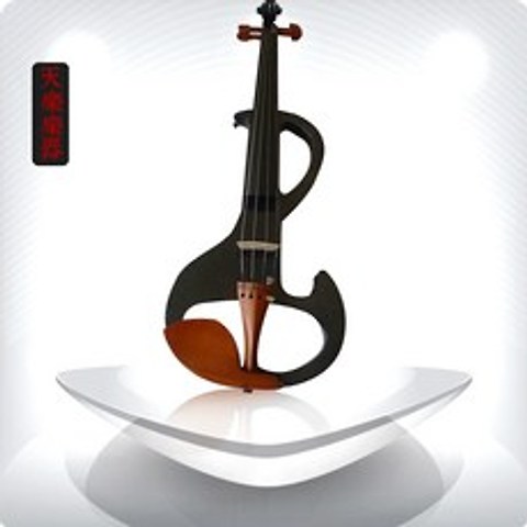 전자바이올린 S전기작은 바이올린 수공예 블랙 전자 전기소리 배치, 기본
