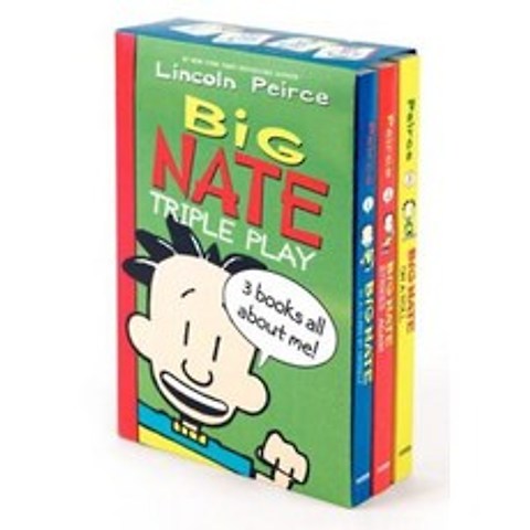 Big Nate Triple Play Box Set:Big Nate: In a Class by Himself Big Nate Strikes Again Big Nate ..., Harper