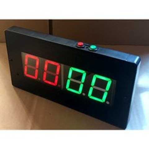 전자 점수 기 배드민턴 농구 경기 전자 점수 표기 판 led 타이머 채점 판 농구 24 초 기 판 MYFS 1.8 인치 용 전지 손 으로 1 을 누르다