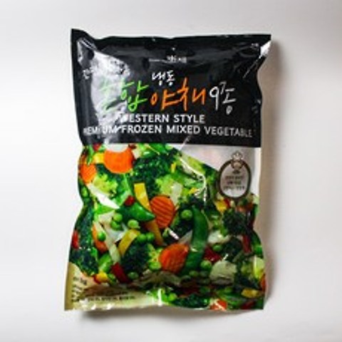 냉동 혼합야채 9종 1kg, 단품