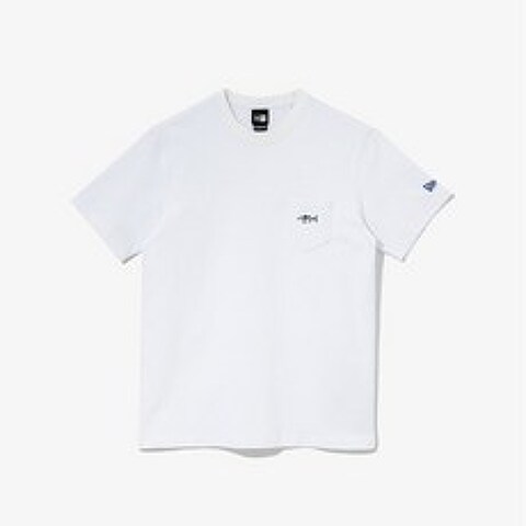 [뉴에라][공용]피싱 클럽 포켓 티셔츠 화이트 (12715290)