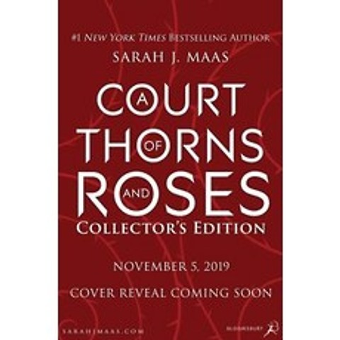 A Court of Thorns and Roses Collectors Edition Hardcover, Bloomsbury YA