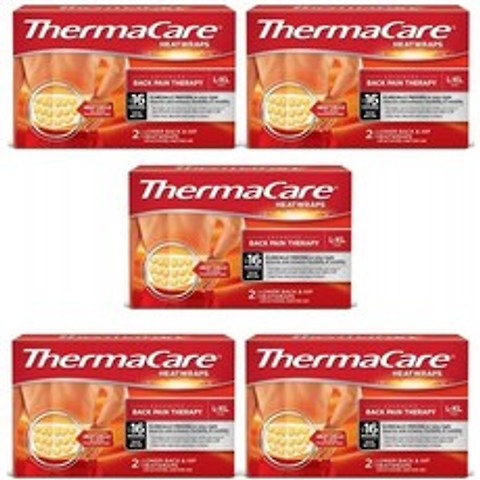 ThhermaCare Lower Back & Hip Heat Raps Large-XL 9개의 HeatWraps: Health & Personal Care, 단일옵션, 단일옵션