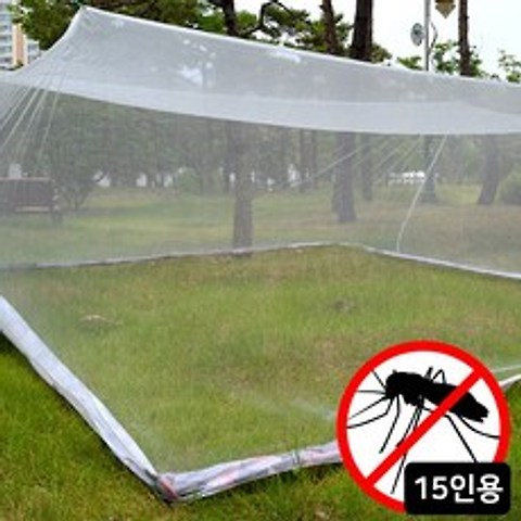 국산 캠핑용 대형 모기장 캠핑 야외용 특대형 텐트 차량용 14~15인용, 화이트
