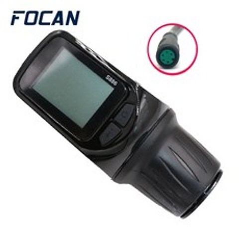 FOCAN 24V 36V 48V 트위스트 스로틀 S886로 전기 스쿠터 자전거 LCD 디스플레이 조정, 5 핀 플러그