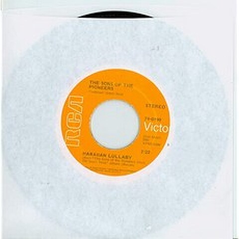 하와이의 자장가 Pali 바람 - 개척자의 아들 (RCA Victor Records 1969) 부근 (10 점 중 7) - 빈티지 45 RPM 비닐 레코드, 본상품