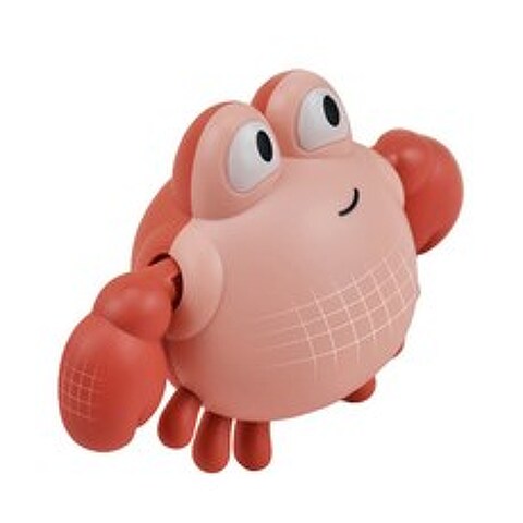 대화 형 물 스프레이 비치 장난감 ABS 귀여운 해변 욕실 바람 동물 Bauble 시계 물 게임 목욕 장난감, Crab Pink_8