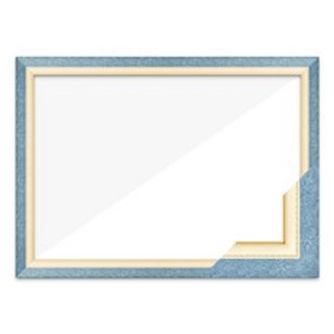 퍼즐사랑 고급형 수지액자 (블루), 07. 500조각용 - 38 x 52 (cm)