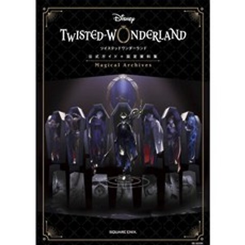 정품수입 Twisted-Wonderland FAN Book 트위스티드 원더랜드 팬북 Magical Archives 일본어 택 1, 공식 안내서, 설정 정보 책