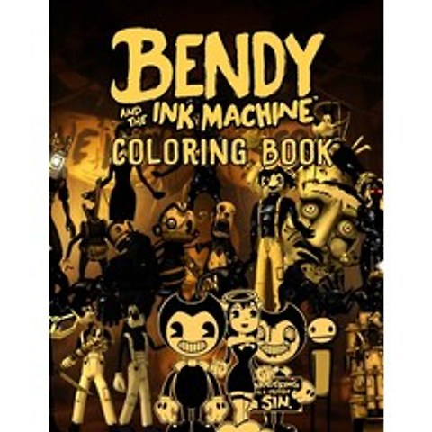 Bendy and The Ink Machine Coloring Book Paperback, Independently Published, English, 9798588839884