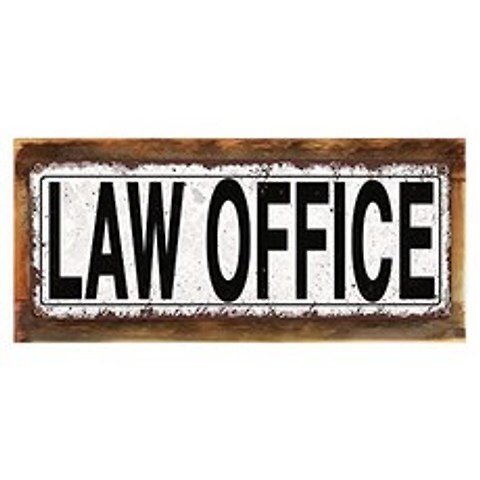 프레임 워크 법률 사무실 6x16 금속 기호 국가 변호사 변호사 재생 재료에서 수제 (Framed 6