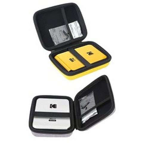 Aenllosi 코닥 미니3 레트로 / 스퀘어 하드 케이스 파우치 / Aenllosi Hard Case for Kodak Mini 3, 화이트