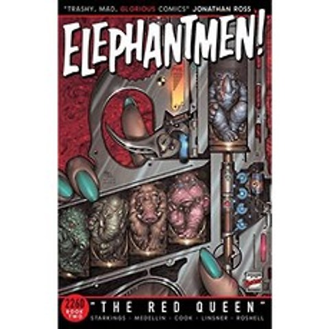 Elephantmen 2260 Book 2 : The Red Queen, 단일옵션
