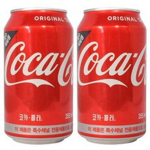 코카콜라 355ml x 24캔 탄산음료 콜라 음료수, 1박스