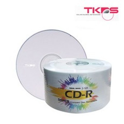 TKDS CD-R 700MB 52배속 50장(랩핑)