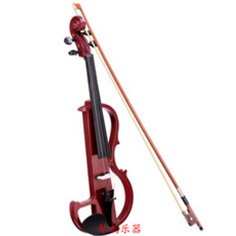 -블루투스 반주 전자 바이올린 전기 음향 바이올린 공장 직접, 03 와인 레드 전문 공연 Zhenra