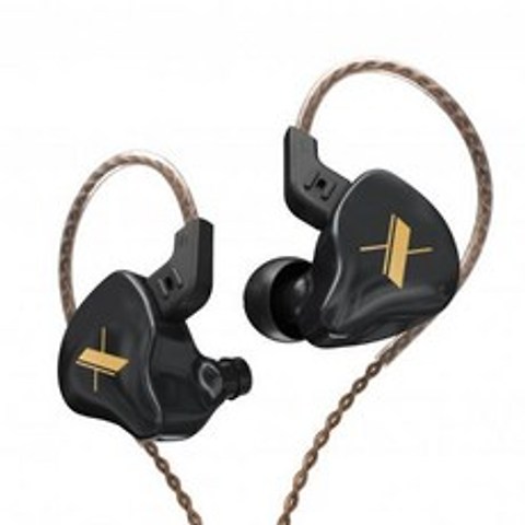 KZ EDX-auriculares HiFi dinámicos con cable auriculares internos de graves pesados ​​con micrófono a, 마이크 없음 1