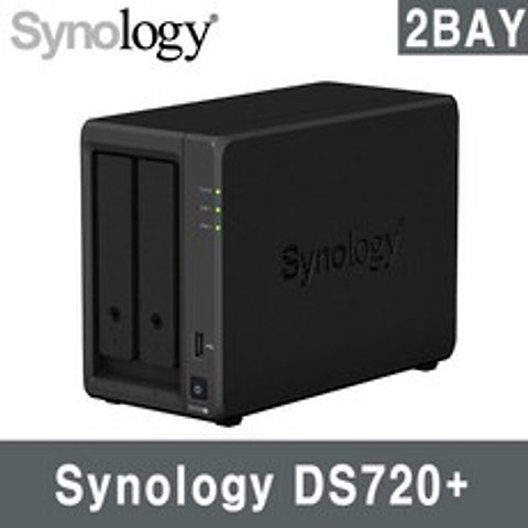 시놀로지 DS720+ 씨게이트아이언울프 하드합본형 용량선택, DS720+ 8TB (4TBx2)