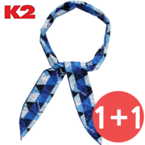 K2 [1+1] 정품 여름 쿨스카프 (여름철 야외활동 스카프)