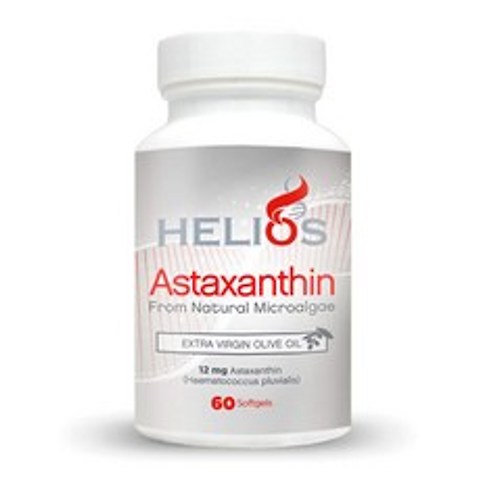 Helios Supplements 아스타잔틴 12mg 60정, 단품