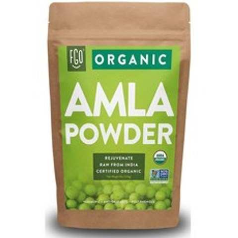 [미국 직송] 유기농 인도산 암라 파우더 Amla Powder (Amalaki) 227g
