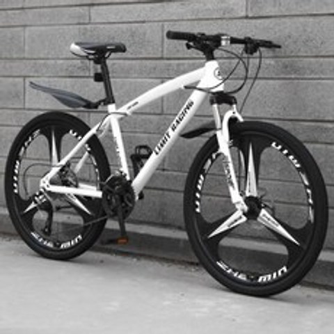 산악자전거 일체형휠산악 남녀 학생 변속 자전거 크로스컨트리 XD1545, 24인치레드-식스 나이프
