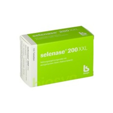 [독일배송] biosyn selenase 셀레나제 200xxl 100정, 1개
