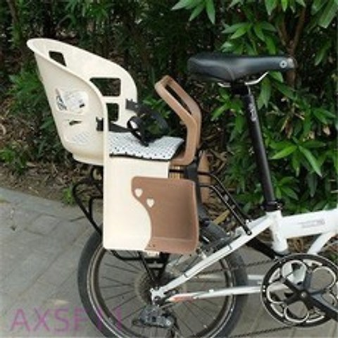 보조안장 정품 헨리 보의자 어린이 시트 산악 전기자전거 뒷좌석 어린이 카시트, 04 미색