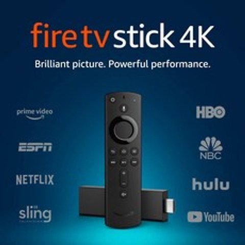 아마존 Fire TV Stick 4K with Alexa Voice Remote streaming media player