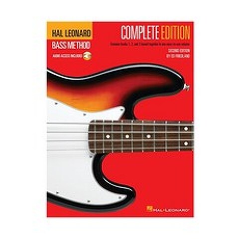 Hal Leonard Bass Method (Complete Edition) [With Compact Disc] (Revised):Books 1 2 & 3 Bound T...