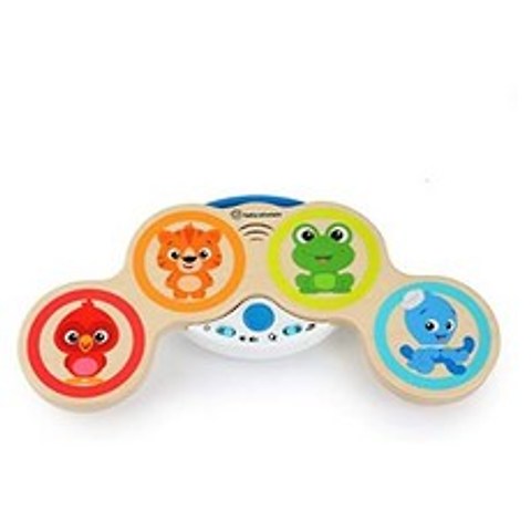 Baby Einstein Magic Touch Wooden Drum Musical Toy Ages 6 months Plus, One Color_One Size, 상세 설명 참조0, 상세 설명 참조0