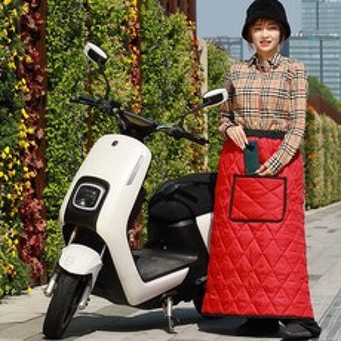전기오토바이 앞치마 방한 방수 바람막이 다리 보호대 여성 방한용JJN6P1, 1번상품