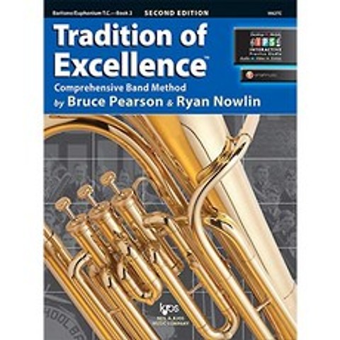 W62TC-Tradition of Excellence Book 2-Baritone / Euphonium T.C., 단일옵션