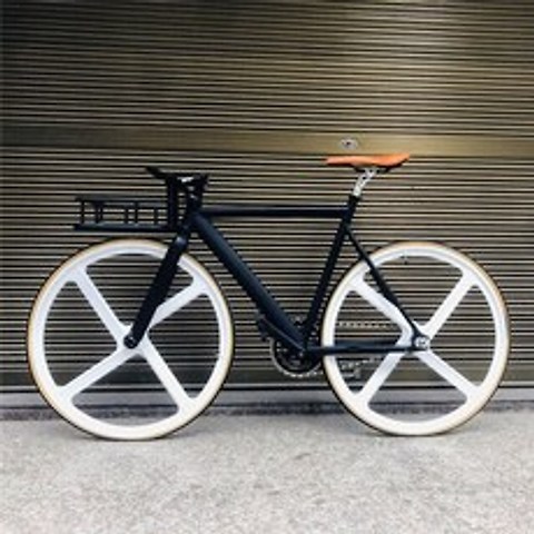 가성비 출퇴근용 픽시자전거 하이브리드 커스텀 클래식 자전거 Fixie, 검정, 52 센티미터 175 센티미터 -180 센티미터, 1 개 속도