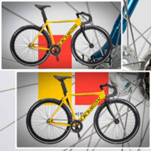 알톤 2016 토치카 픽시 자전거(사이즈 520), 블랙/옐로우