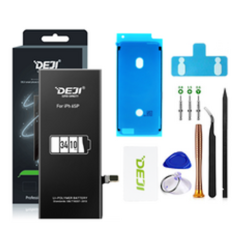 DEJI 뎃지 아이폰6 배터리 손해보험가입 아이폰배터리, 아이폰6 배터리 (표준용량, 수리키트 미포함)