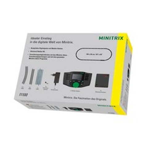 MINITRIX 11100 N 스케일 기차모형 디지털 스타터세트