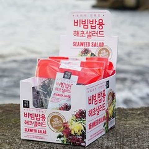 기장물산 비빔밥용 해초샐러드 1박스(해초샐러드5개+비빔장5개), 1박스
