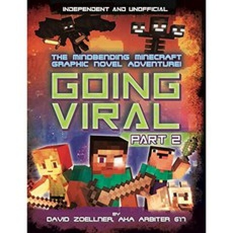 Minecraft Graphic Novel-Going Viral Part 2 (독립 및 비공식) : Mindbending 그래픽 소설 모험의 결론!, 단일옵션