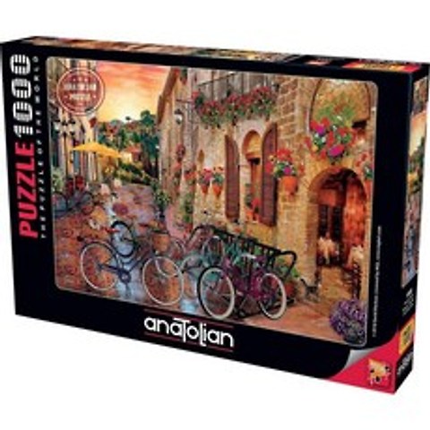 직구 Anatolian Puzzle-Biking in Tuscany 1000 Piece Jigsaw Puzzle # 1068, 상세참조, 상세참조