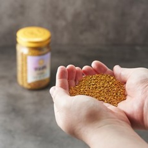 달콤양봉 벌화분 꿀벌 화분 먹는 꽃가루 비폴렌 국산 벌 꿀 beepollen 비폴랜 효능, 500g