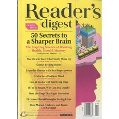 Readers Digest USA (월간) : 2016년 09월, Readers Digest