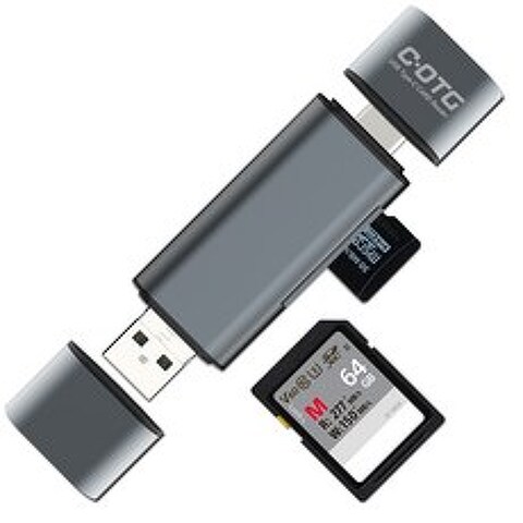 UM2 C타입 OTG 멀티 카드 리더기 USB3.0 SD카드리더 TF카드리더 UMOTG3