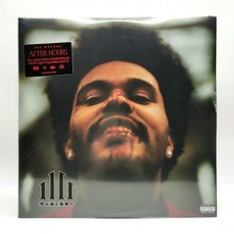 The Weeknd After Hours 2LP 더 위켄드 레드 골드 스플래터 LP판 레코드판 엘피판, 한개옵션0