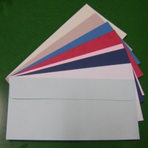 고급칼라편지봉투 DM발송 보험회사 고객발송 A4 100매, 은회색