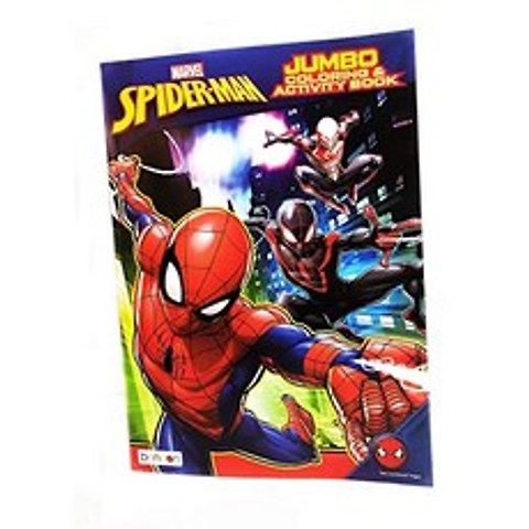 고안된 오리지널 Marvel Spiderman 점보 채색 및 활동 도서, 본상품, 본상품
