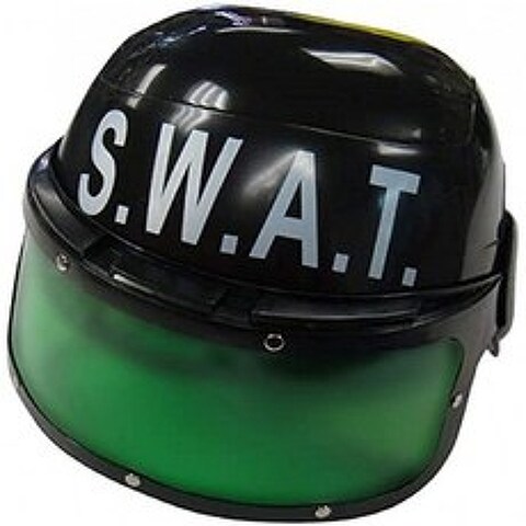 어린이용 미국 SWAT 헬멧 – 경찰 S.W.A.T. 헬멧 – SWAT 기어 코스튬 액세서리 및 드레스:, 단일옵션