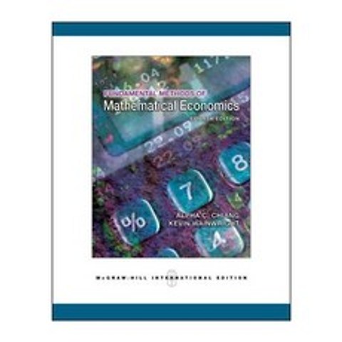 Fundamental Methods of Mathematical Economics, McGraw-Hill