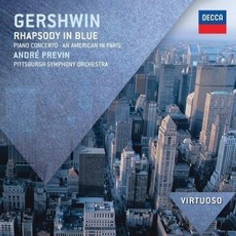 [해외LP신품]클래식 거슈윈(랩소디 인 블루) Andre Previn-Gershwin: Rhapsody In Blue An American In Pa, One Color_One Size, One Color_One Size, 상세 설명 참조0