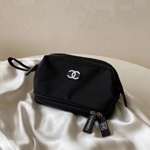 화장품 옷 수납 파우치 가방 여행용 가정용 방진 파우치 정리 주머니 WG20103123Z, 검은색 (현물)
